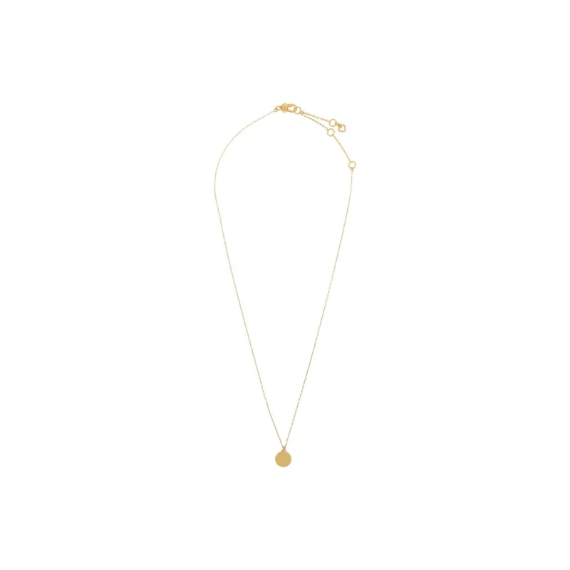Kate Spade L Mini Pendant Necklace-1