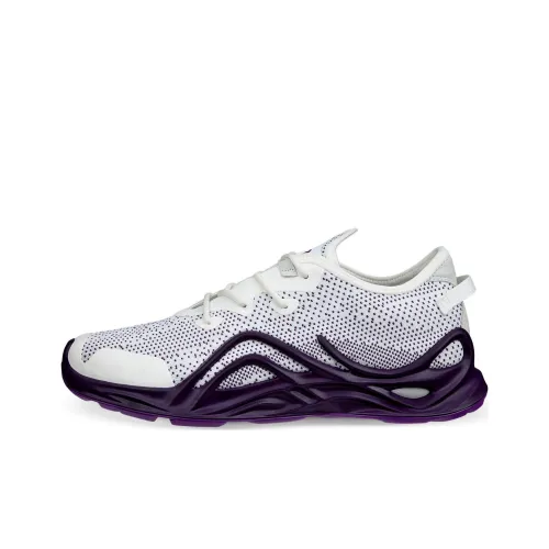 Ecco Biom Infinite Slip Resistant Low Top Casual Shoes Women's White Purple