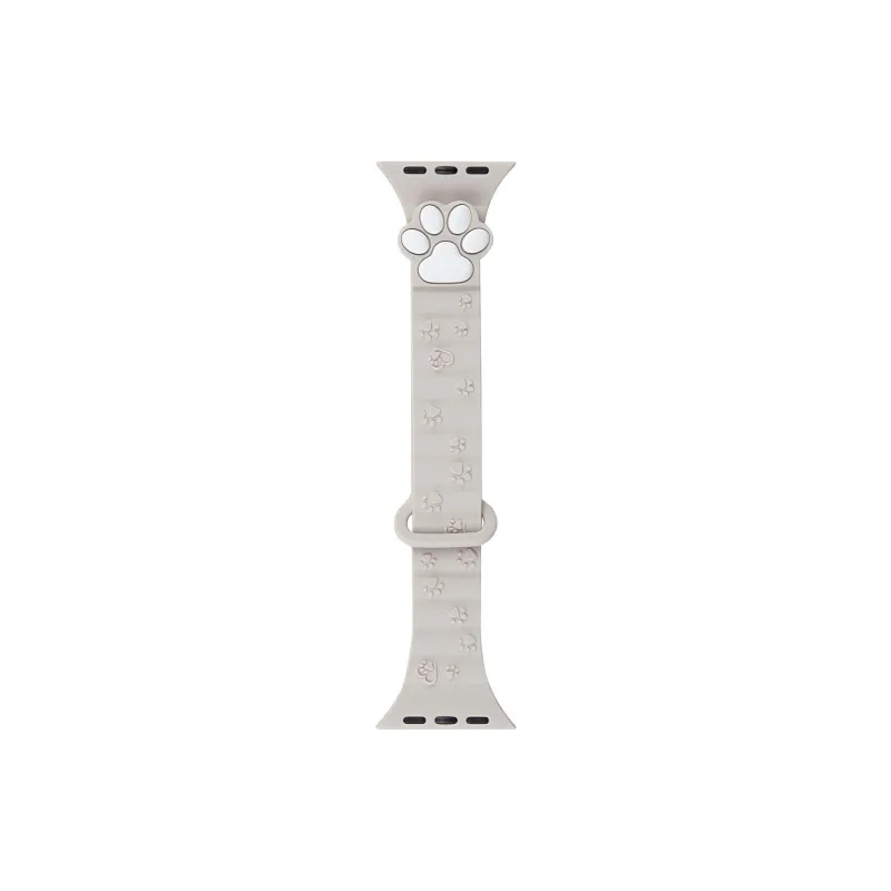 PULAISI Apple Compatibility Watch Band 298mm Silicone Material-0