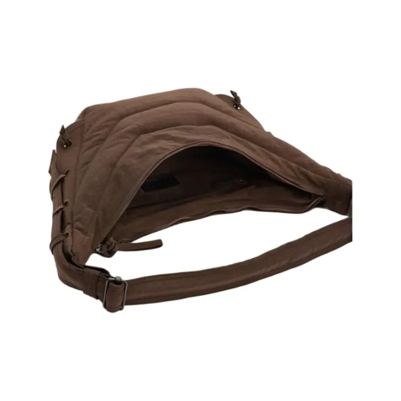 Lemaire Nylon Shoulder Bag Small Size Women's Shiitake Mushroom-1