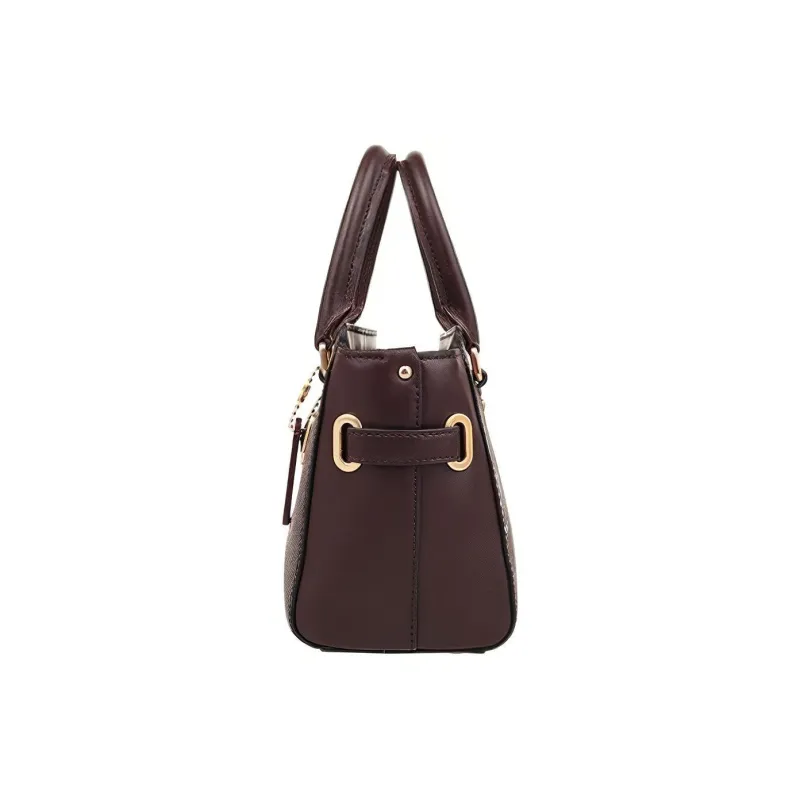 COACH Blake Coated Canvas Crossbody Bag, Handbag Small Size Women's Purple-2