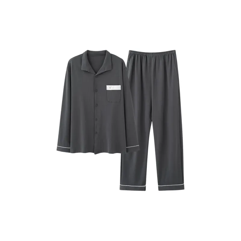 Good Fortune Pajama Set Men's Image Color-0