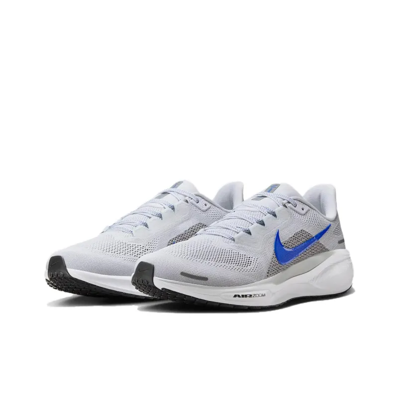 Nike Air Zoom Pegasus 41 White Wolf Grey Pure Platinum Racer Blue-2
