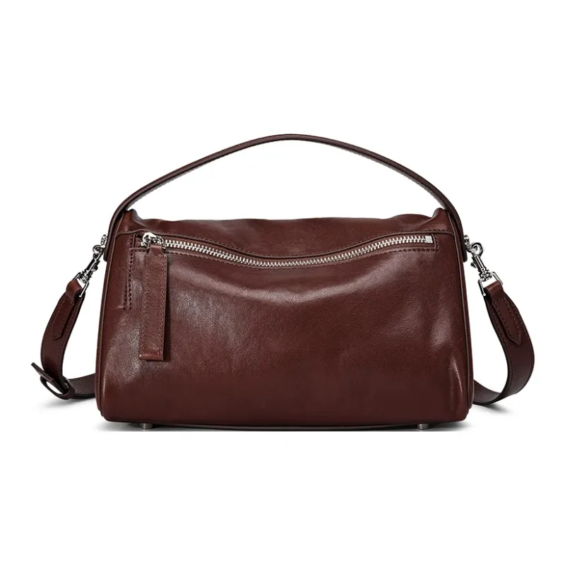 Ceion Keust Top Grain Cow Leather One Shoulder Handbags Women's Multicolor-9
