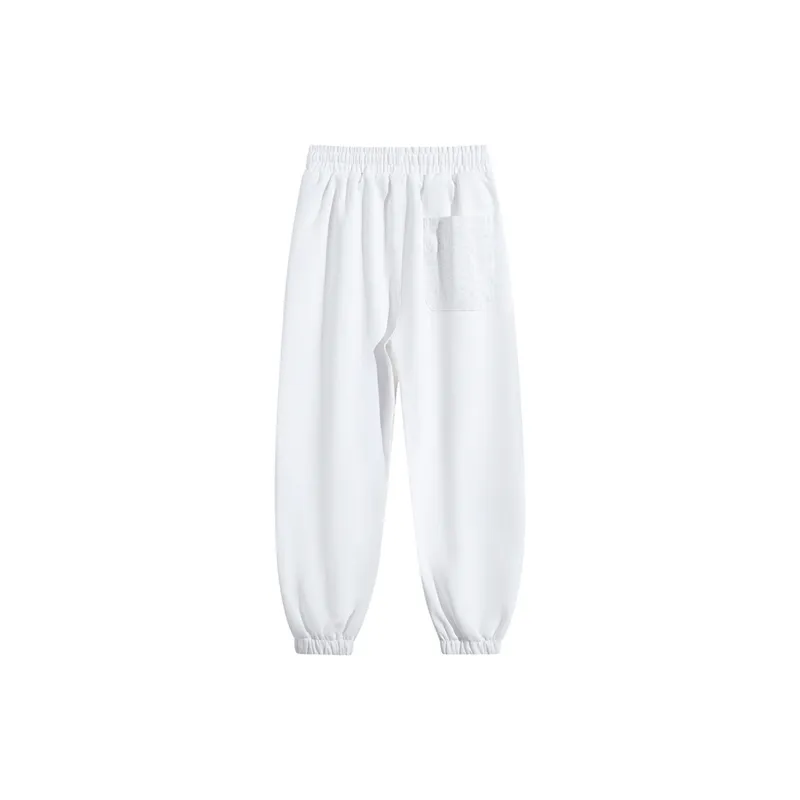7 SEVFUN Casual Pants Unisex White-3
