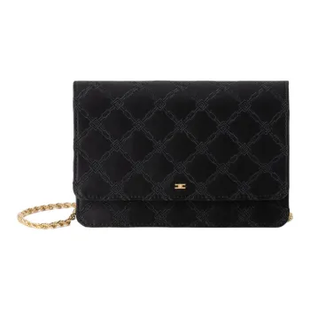 Elisabetta Franchi Embroidered Clutch Bag