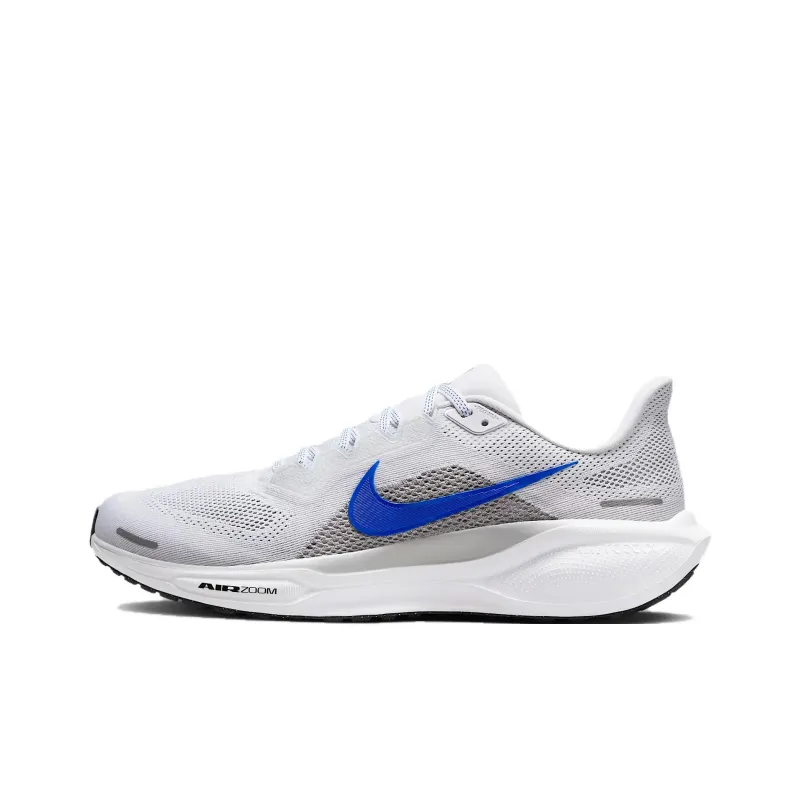 Nike Air Zoom Pegasus 41 White Wolf Grey Pure Platinum Racer Blue-0