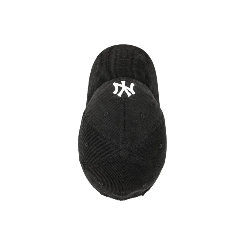 New Era Cotton Corduroy Baseball Caps Unisex Black-5