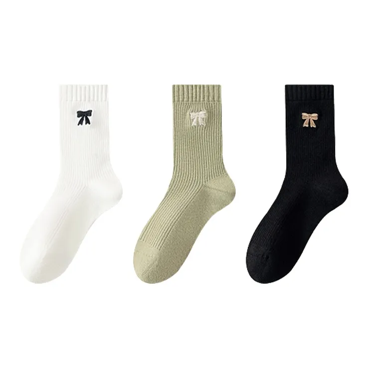 Montagut Mid Calf Socks Women's 3 Pack-4