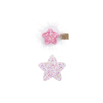 ROYALSASA Sequins Alloy Base Clip Hair Clips Kids'