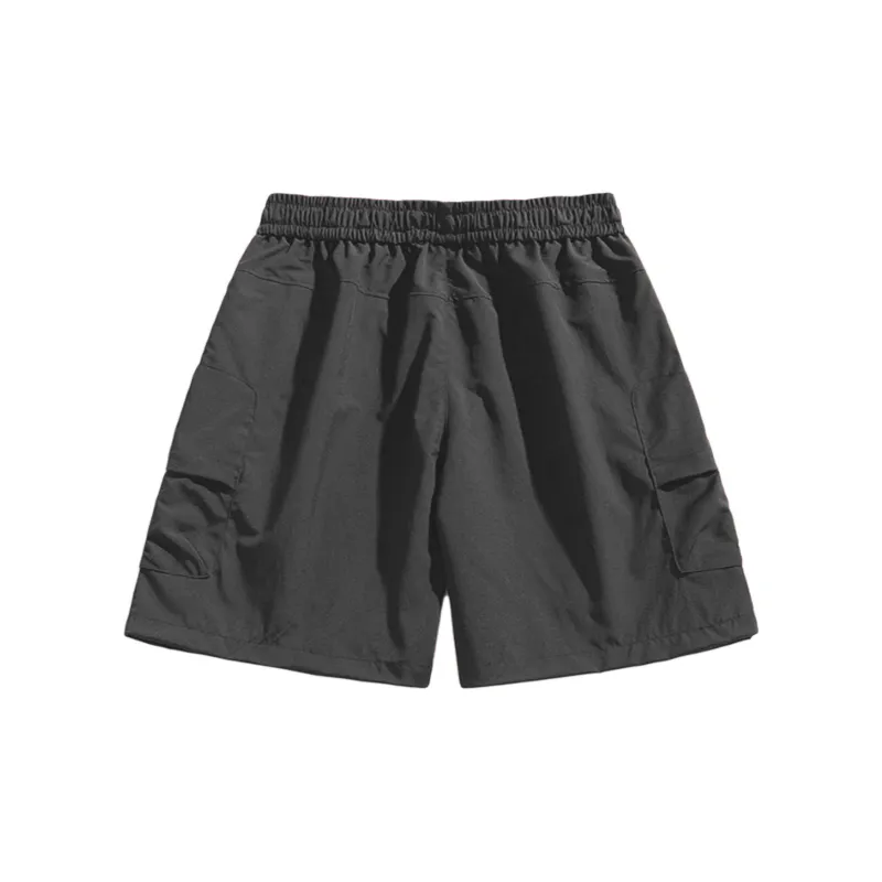 MIIRACER Casual Shorts Unisex Lime Gray-1