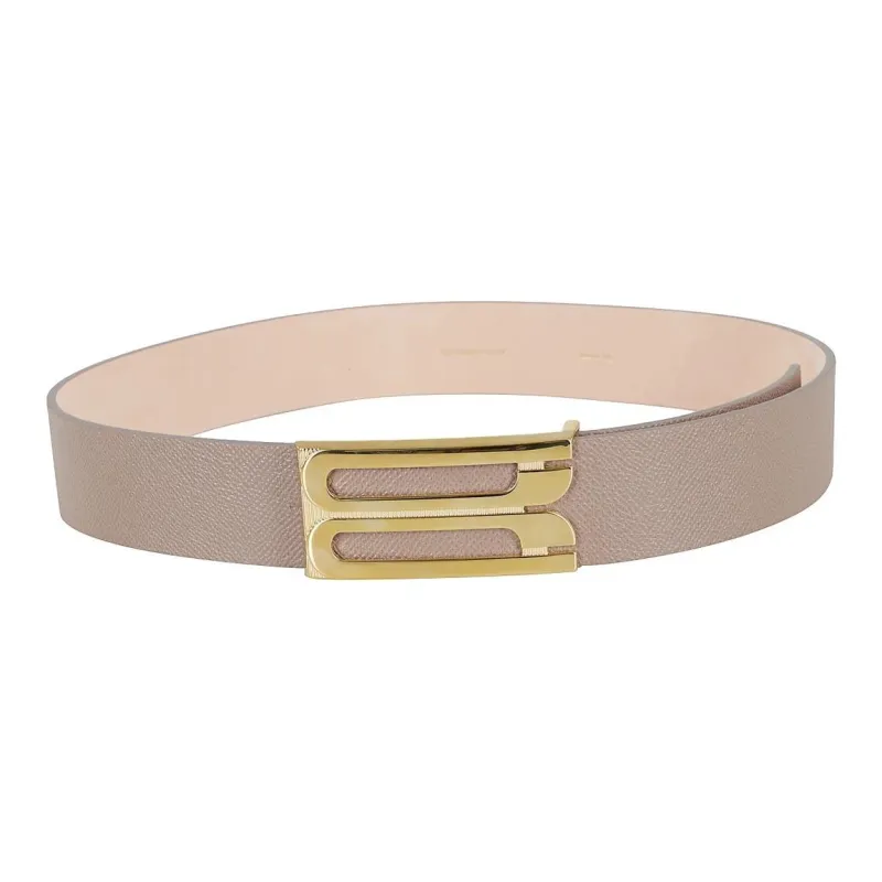 Victoria Beckham Jumbo B Buckled Belt-1