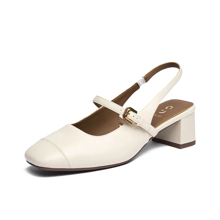 JOSINY Chunky Heel High Heels 4.5CM Women's-0