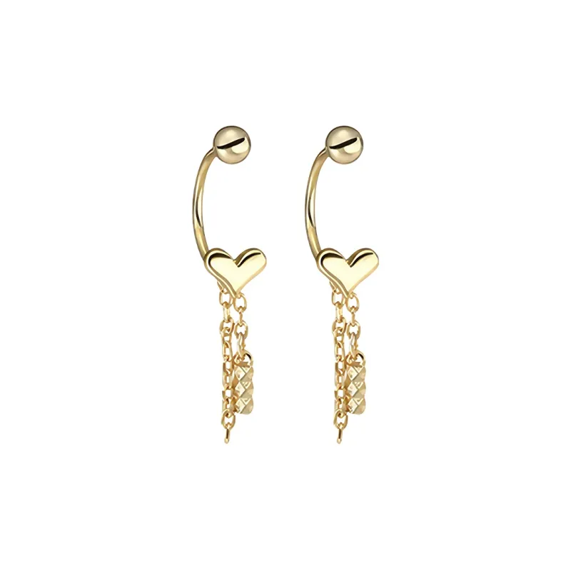 EAR PARTNER 999 Fine Silver Earrings Women's-0