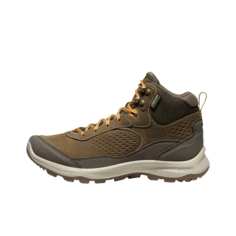 KEEN Terradora Explorer Wear-Resistant High-Top Outdoor Shoes Women's Brown-0