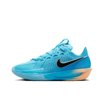 Nike Air Zoom G.T. Cut 3 Anti Slip Wear Resistant Low Top Basketball Shoes Men's Blue Black Asian Version