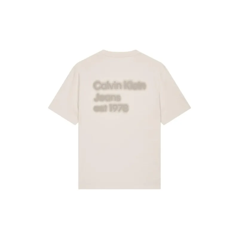 CALVIN KLEIN T Shirt Men's Ivory-1