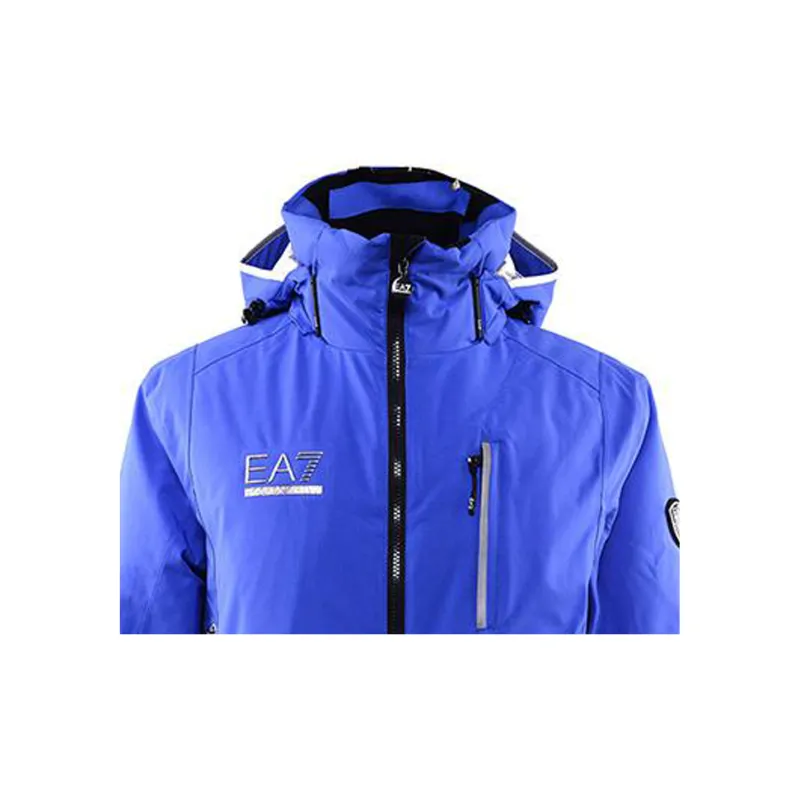 EMPORIO ARMANI Jackets Men Royal Blue-4