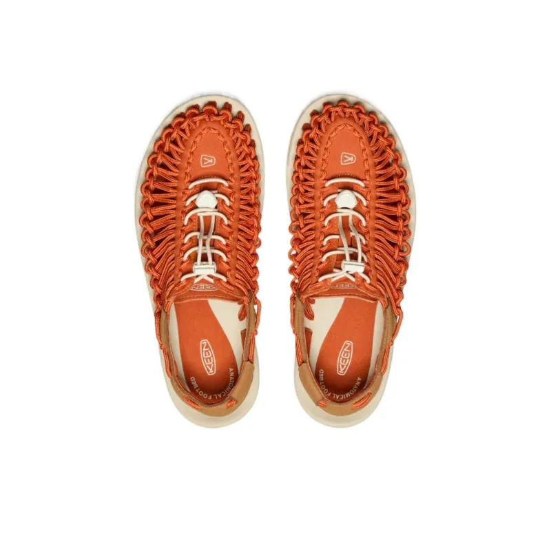 KEEN Uneek Abrasion Resistant River Trekking Shoes Men's Orange-3