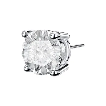 ICE ROCK Titanium Steel Stud Earrings Unisex