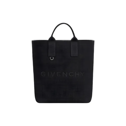 Givenchy Cotton, Cow Leather Shoulder Bag, Crossbody Bag, Handbag Large Size Men's Black