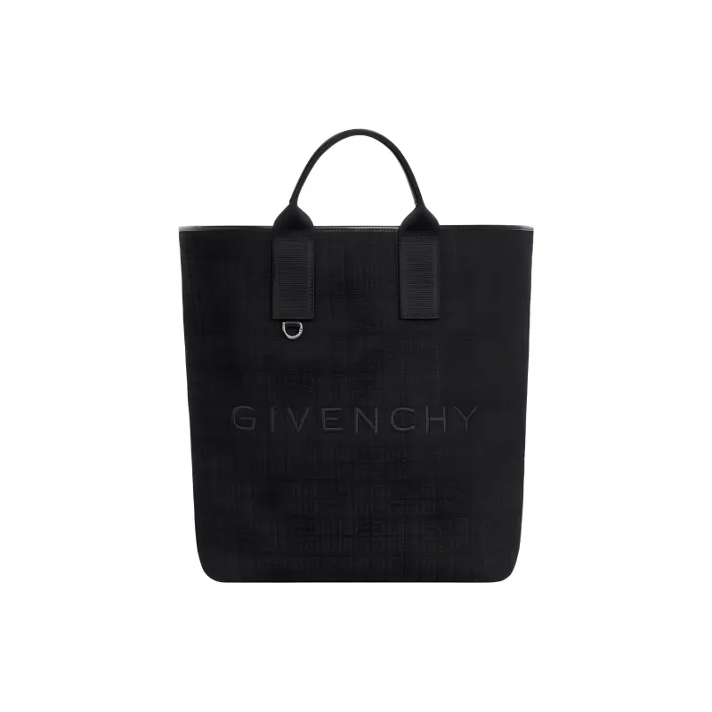 Givenchy Cotton, Cow Leather Shoulder Bag, Crossbody Bag, Handbag Tubas Men's Black-0