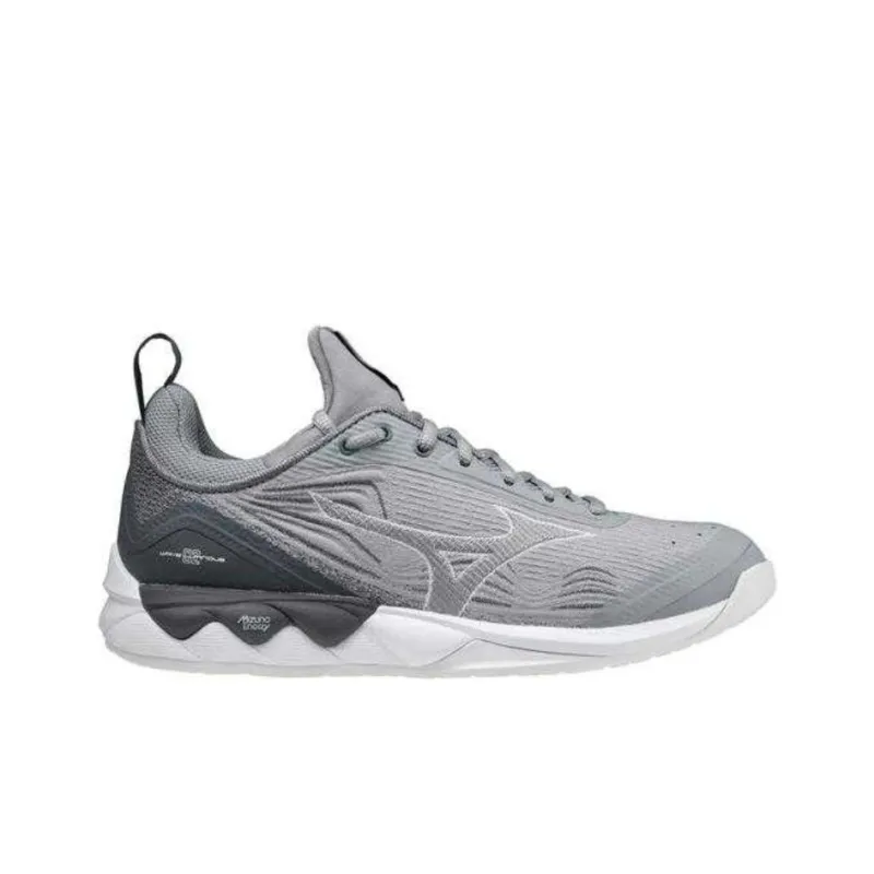 Mizuno Wave Luminous 2 Slip-Resistant Low-Top Running Shoes Women's Gray-1