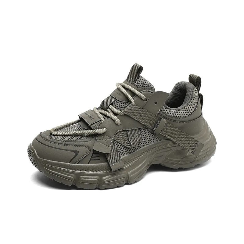 K-bird Cushioned Wear-Resistant Height Increasing Low-Top Casual Shoes Men's-20