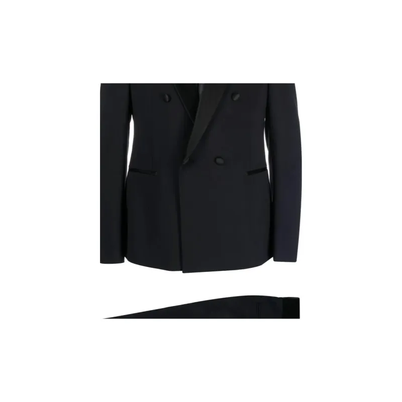 EMPORIO ARMANI Double breasted Dinner Suit-4