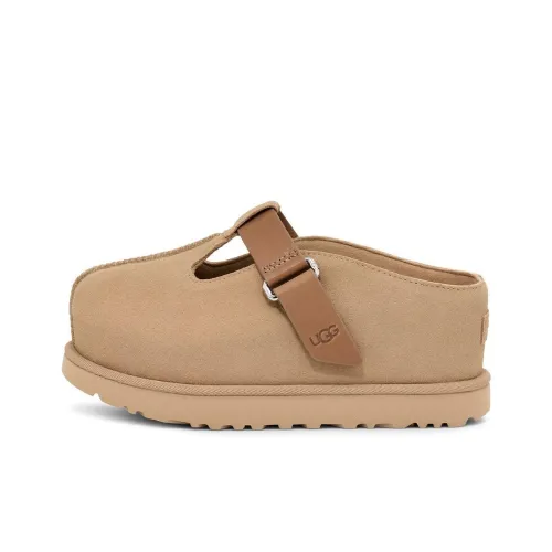 UGG EVA Abrasion Resistant Slip Resistant Wrap toe Slippers Women's Light Brown