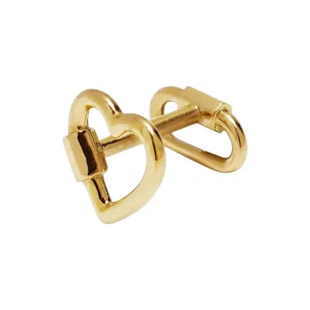 Marla Aaron 18kt Yellow Gold Heart Lockette Single Earring