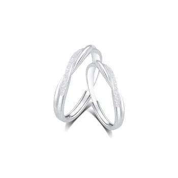 NVBBK Sterling Silver Rings Unisex