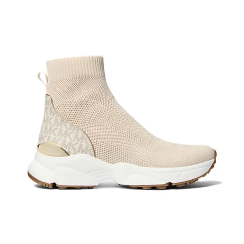 MICHAEL KORS Katrina High-Top Casual Shoes Women's Beige-1