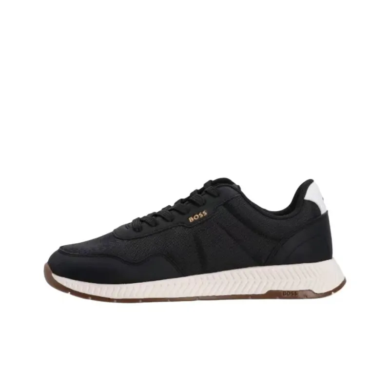 HUGO BOSS Low Top Casual Shoes Men's Black-0