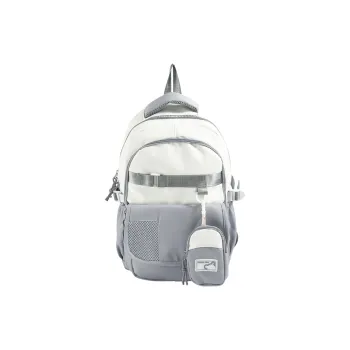 MOK Fabric Backpack Regular Unisex Gray/Black/Green/Blue/Pink/Brown