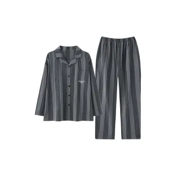 O'MESIK Pajama Set Men's Dark Gray