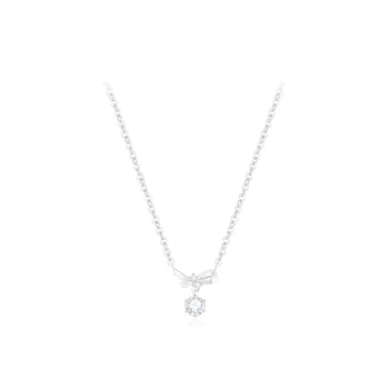 PRETTY DIARY Zircon Necklaces Women's
