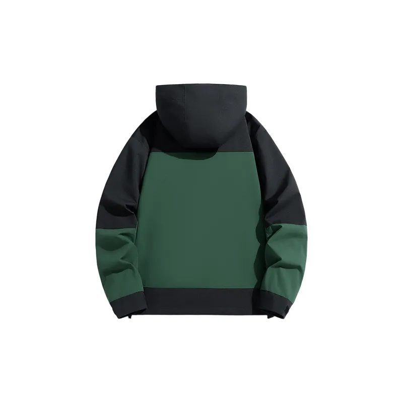 Feiyue Water-Resistant Windproof Warm Water-Repellent Windbreaker Jacket Unisex-3
