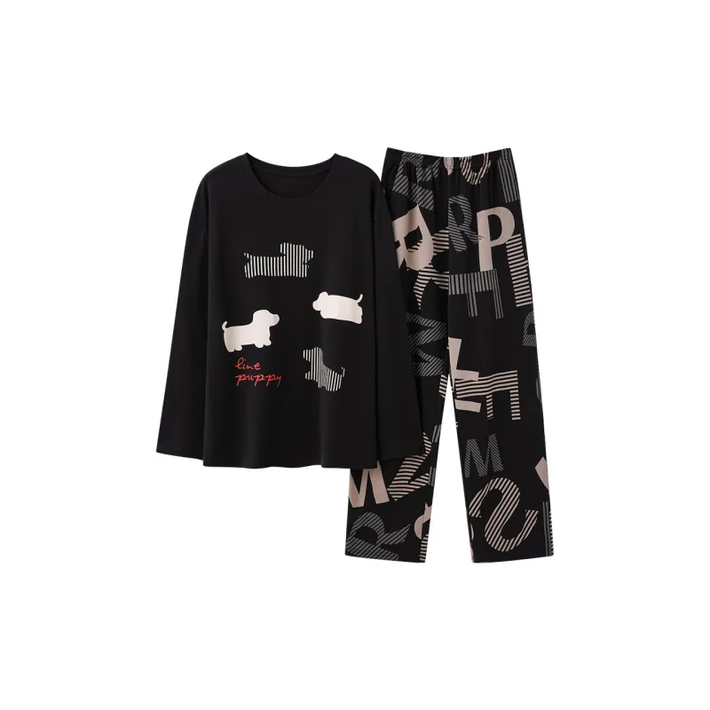 Qiao Ni Tong Pajama Set Men's Image Color-0
