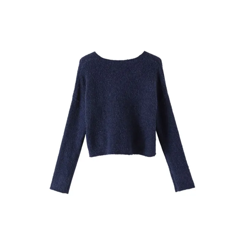 Late White Knitwear Women's Dark Blue-3