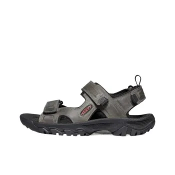 KEEN Targhee 3 Beach Sandals Men's Gray Black