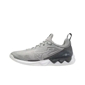Mizuno Wave Luminous 2 Slip-Resistant Low-Top Running Shoes Women's Gray