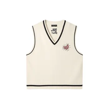 DANGEROUSPEOPLE Vest Unisex Ecru
