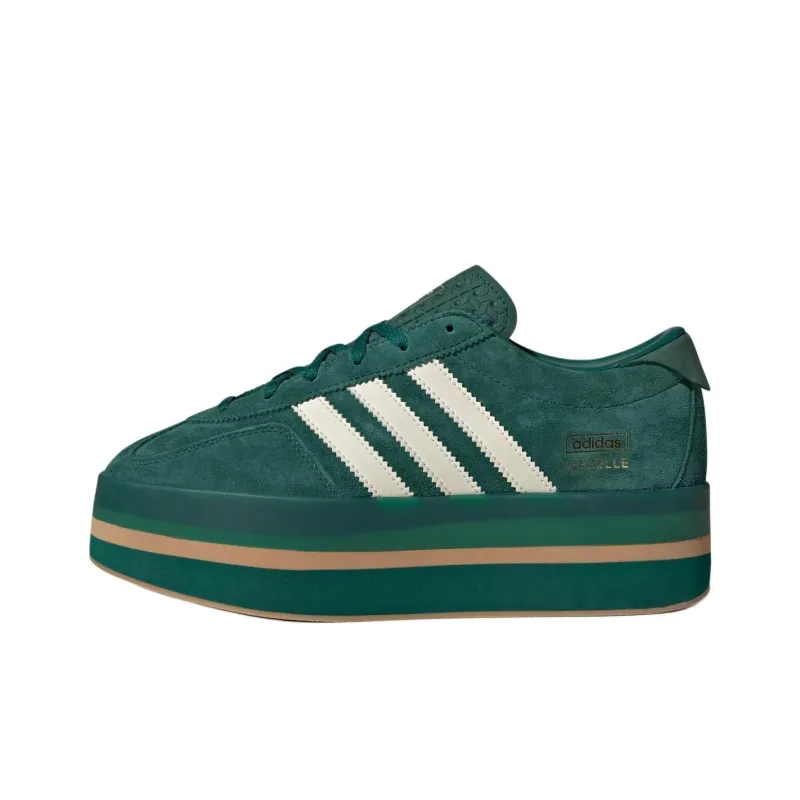 Adidas Gazelle Stack Collegiate Green Cream White Women's-0