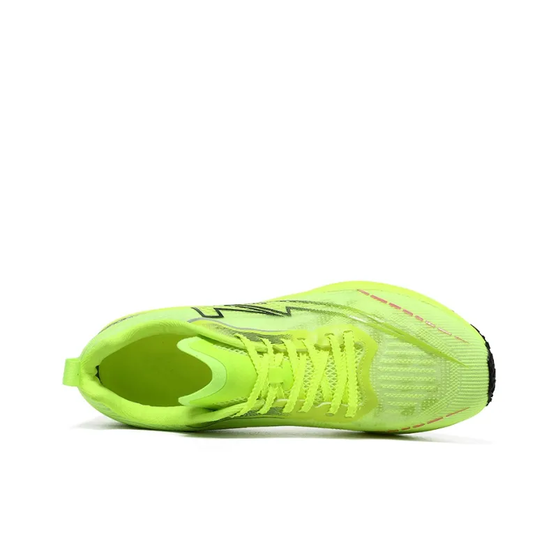 KZANSI Low Top Athletic Shoes Unisex Neon Green-2