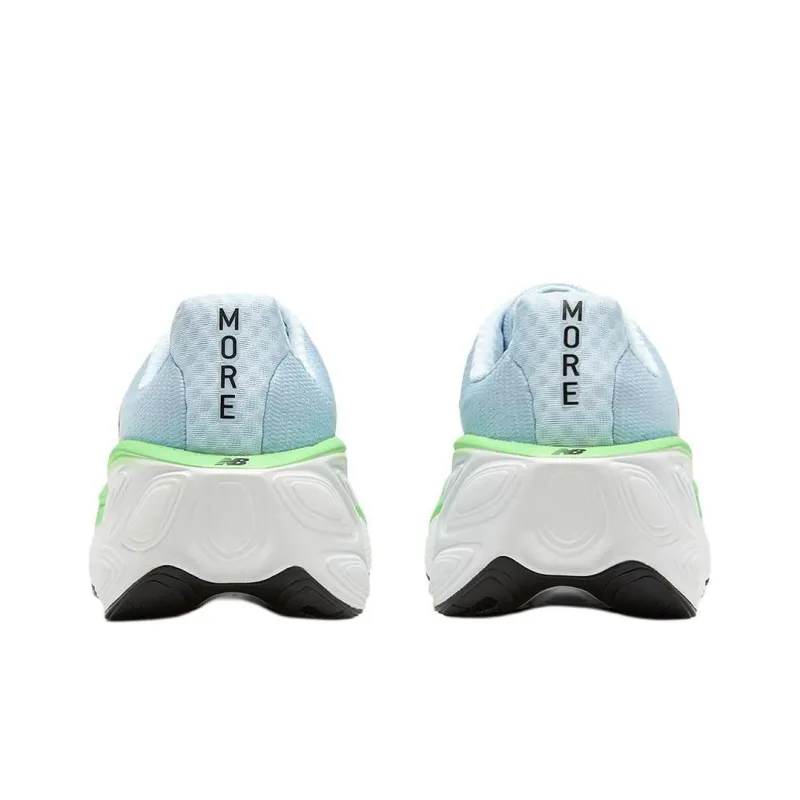 New Balance Fresh Foam X More V5 Shock Absorbers With Slip Resistant Features Low Top Running Shoes Men's Blue D Width-5