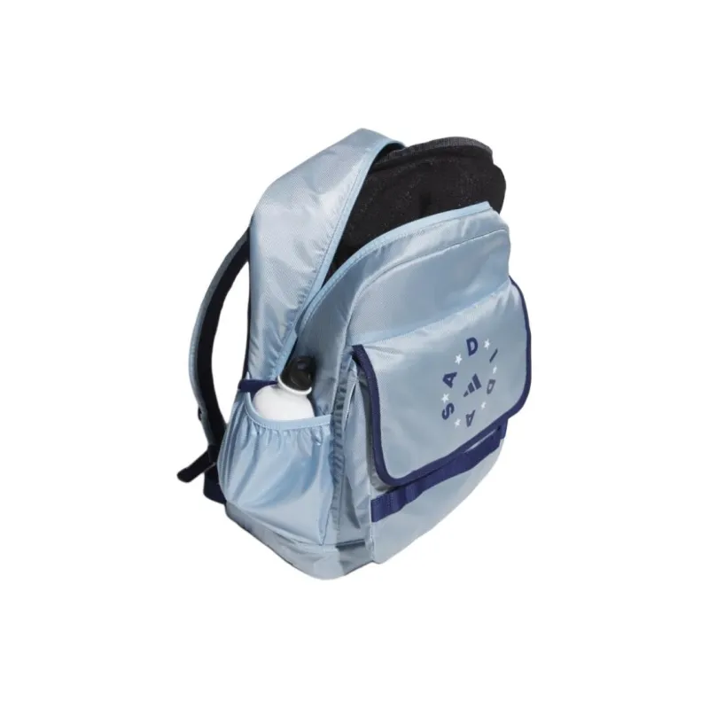 Adidas Recycled Polyester Backpack Kids' Pink Blue-3