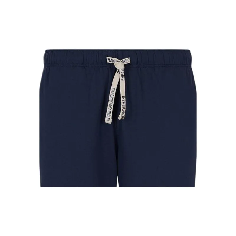 EMPORIO ARMANI Pajama Pants Men's Marine Blue-3