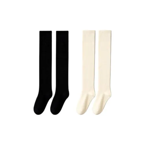 MIIOW Thigh high Socks Women's 2 Pack