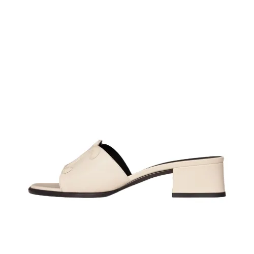 CELINE Slide Slippers Women's Beige